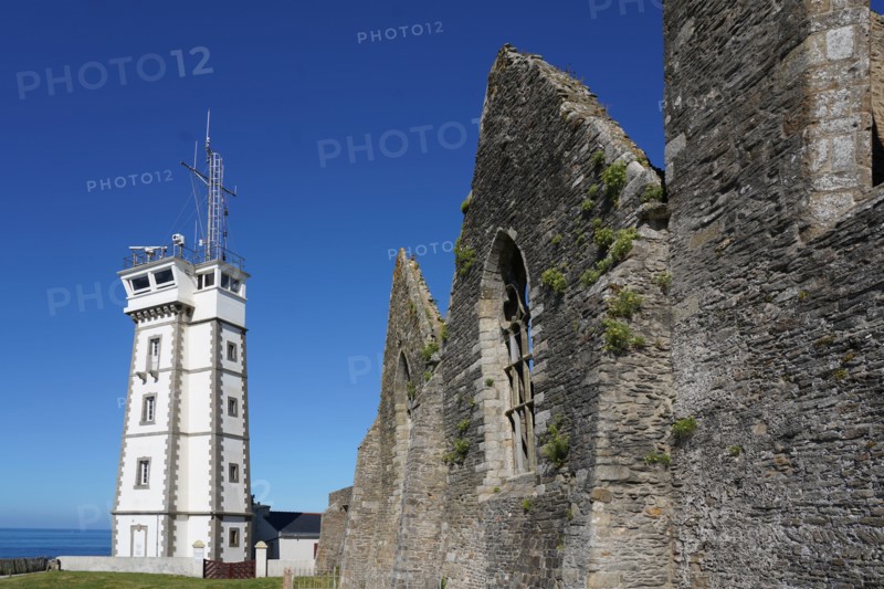 Abbey on the pointe Saint-Mathieu, North tip of Finistère