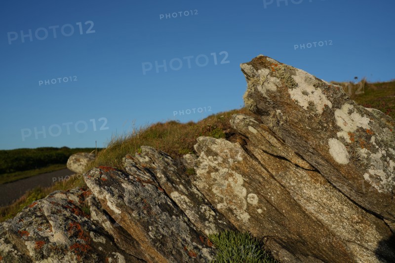 Rocks of the Pointe de Kermorvan, North tip of Finistère