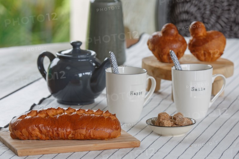 Table de petit déjeuner