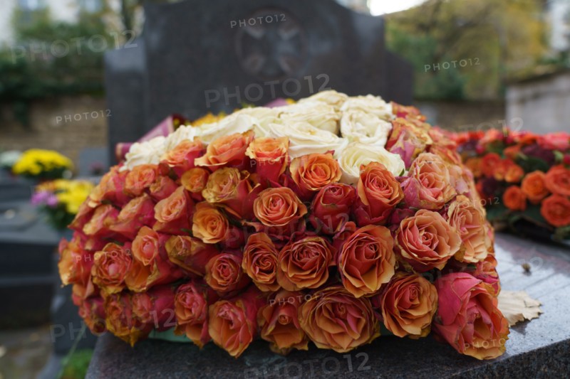Paris, Montparnasse Cemetery at All Saints' Day