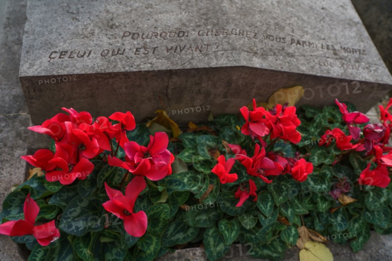 Paris, Montparnasse Cemetery at All Saints' Day