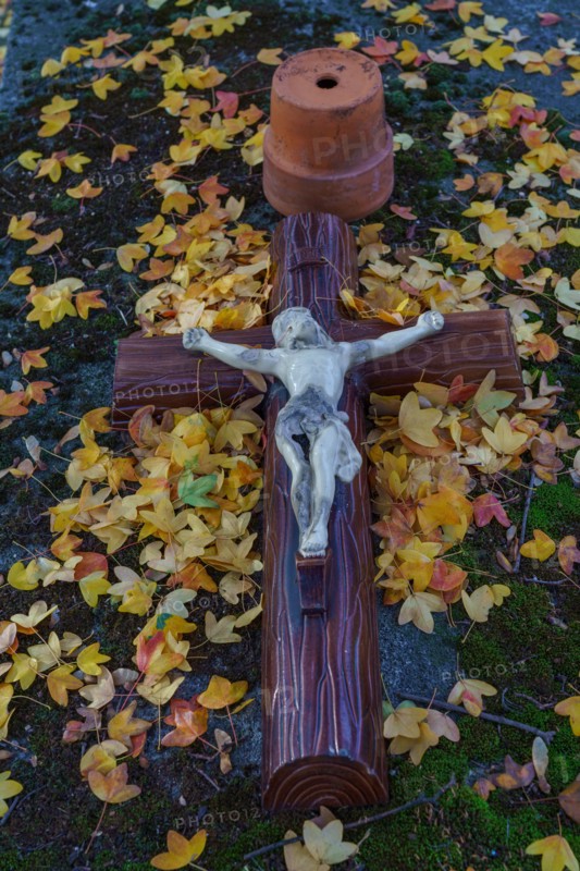 Paris, Montparnasse Cemetery at All Saints' Day