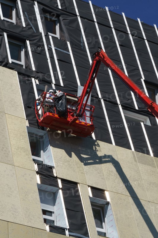 Grands travaux de construction d'immeubles, Le Mans