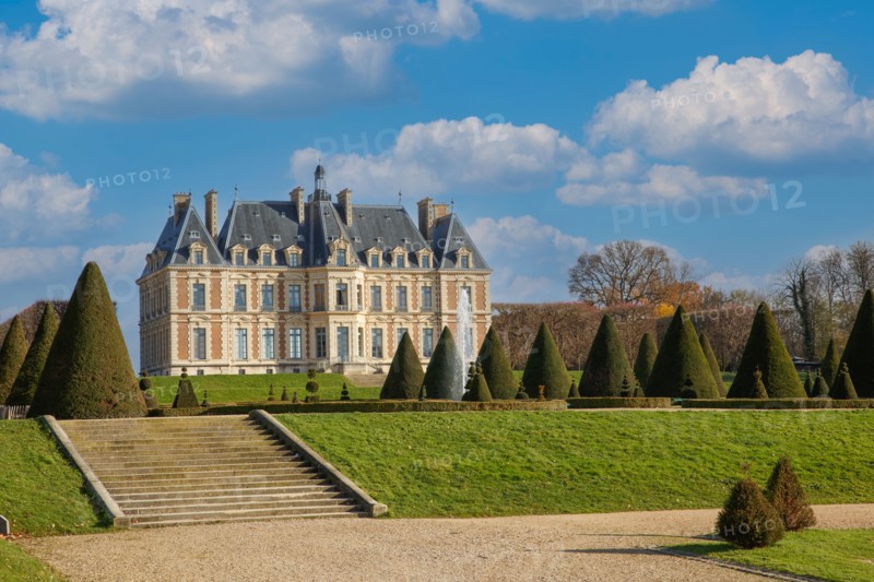 Château de Sceaux (Hauts-de-Seine), façade arrière