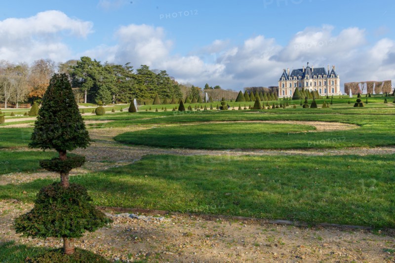 Château de Sceaux (Hauts-de-Seine), façade arrière