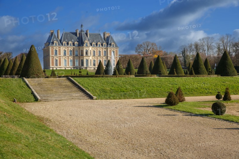 Château de Sceaux (Hauts-de-Seine), façade arrière