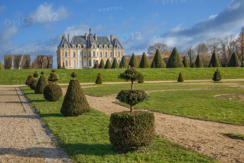 Château de Sceaux (Hauts-de-Seine), façade arrière