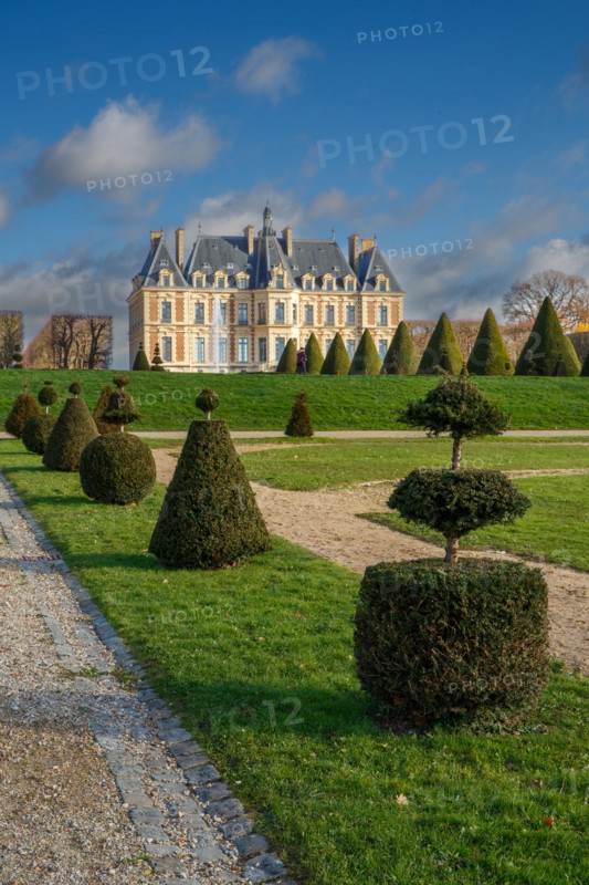 Château de Sceaux (Hauts-de-Seine), façade arrière