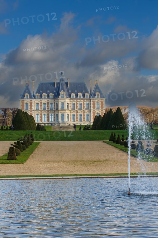 Château de Sceaux (Hauts-de-Seine), façade arrière