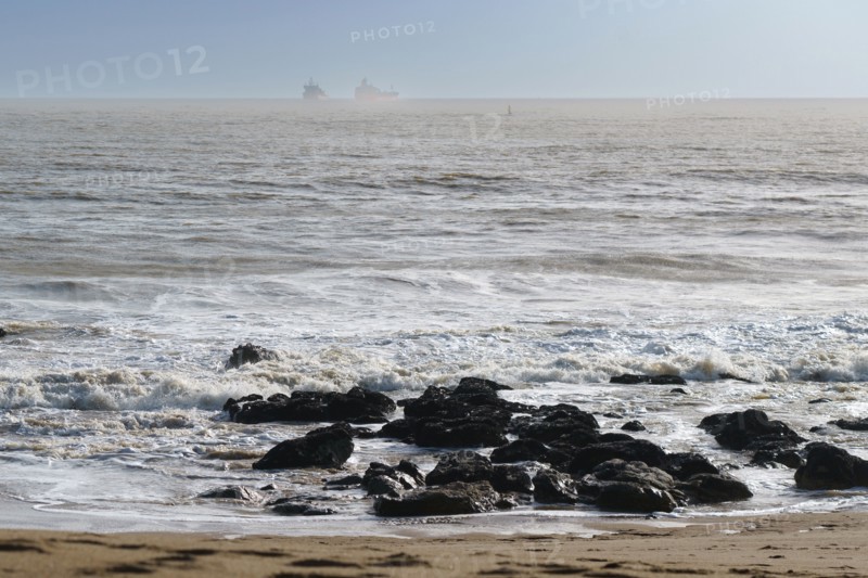 Beach of la Courance in Saint-Marc-sur-Mer, Loire-Atlantique