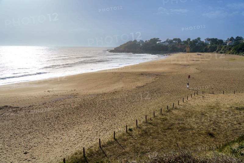 Plage de la Courance à Saint-Marc-sur-Mer, Loire-Atlantique