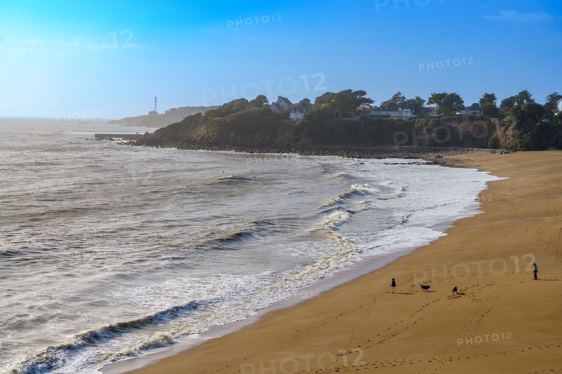 Plage de la Courance à Saint-Marc-sur-Mer, Loire-Atlantique