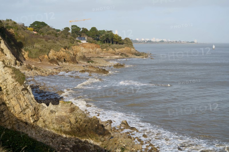 Beach of la Courance in Saint-Marc-sur-Mer, Loire-Atlantique