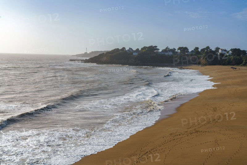 Beach of la Courance in Saint-Marc-sur-Mer, Loire-Atlantique