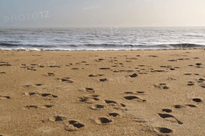 Beach of la Courance in Saint-Marc-sur-Mer, Loire-Atlantique