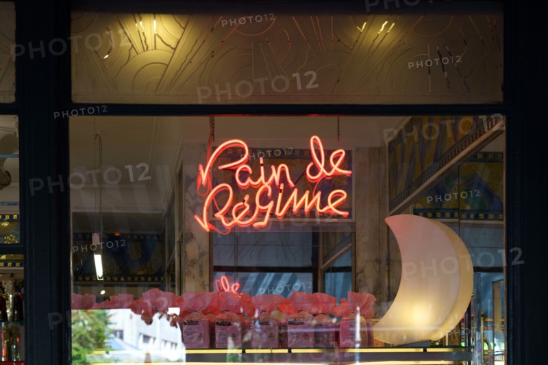 Vitrine de boulangerie à Reims