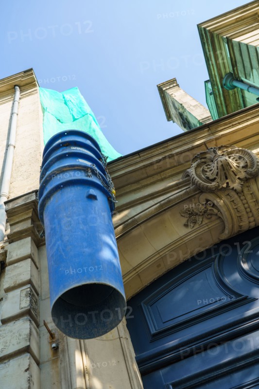 Renovation worksite in Reims