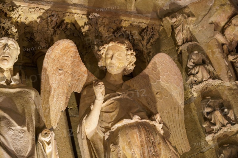 Reims Cathedral by night (Notre-Dame de Reims)