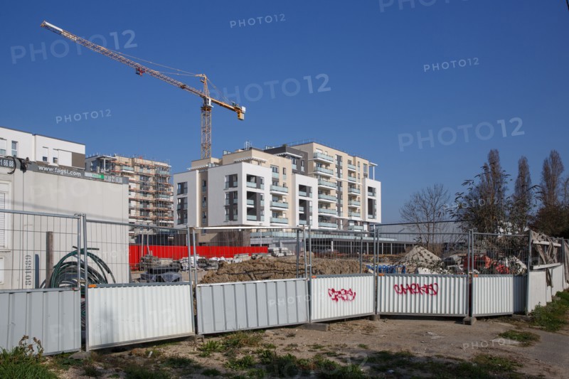 Athis-Mons, chantier de construction