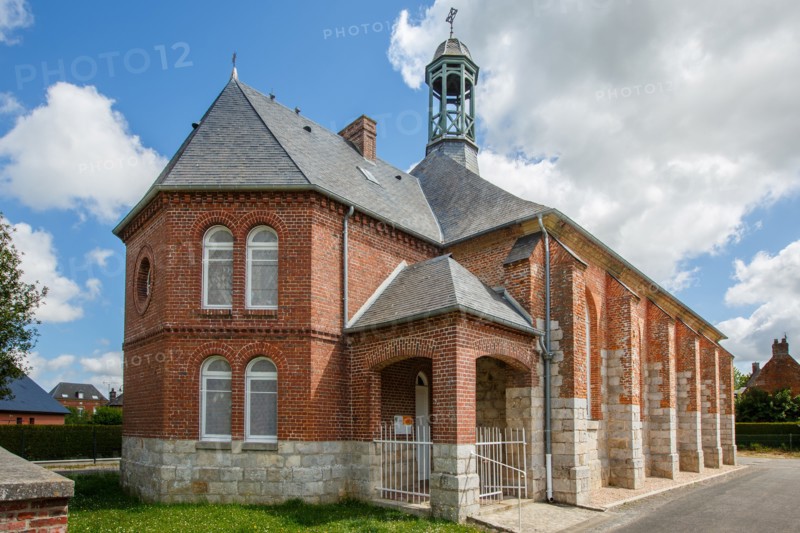 Temple protestant à Luneray