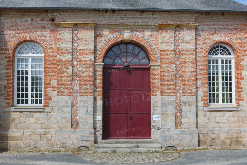 Protestant temple in Luneray