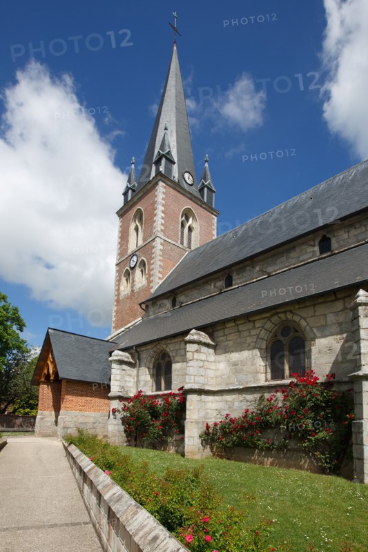 The church of Luneray