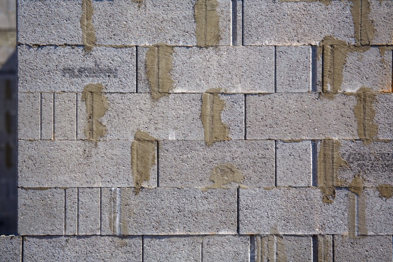 House under construction in Quiberville-sur-mer
