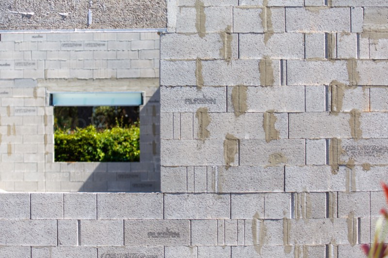 House under construction in Quiberville-sur-mer