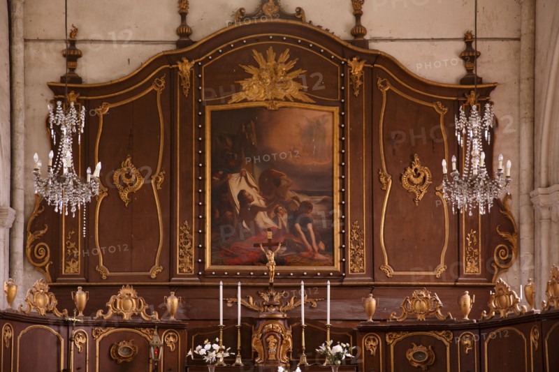 The church of Saint-Victor l'Abbaye