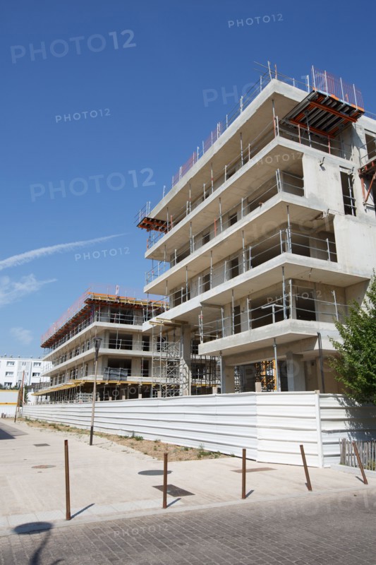 Construction site in Rueil-Malmaison