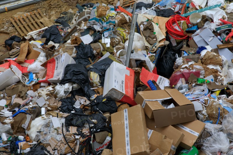 Unauthorised rubbish dump