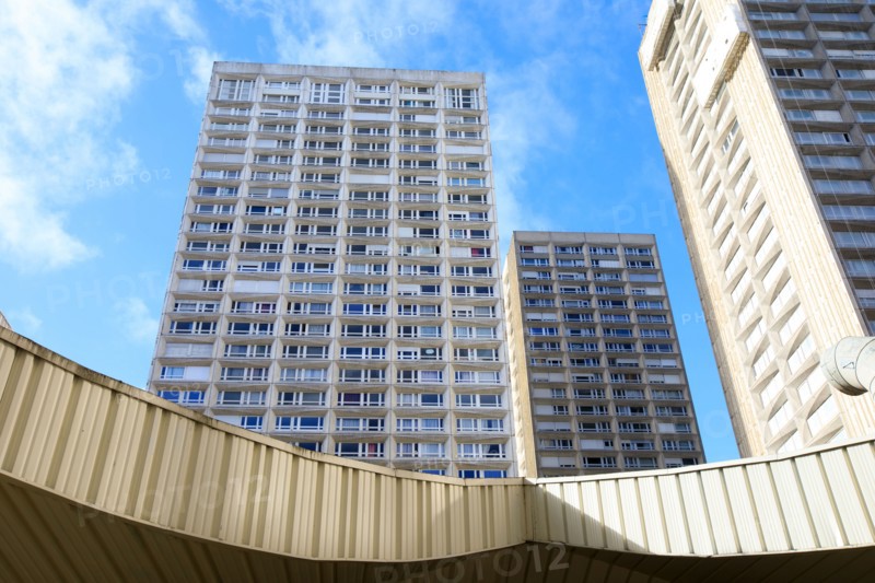 Paris, esplanade of Les Olympiades