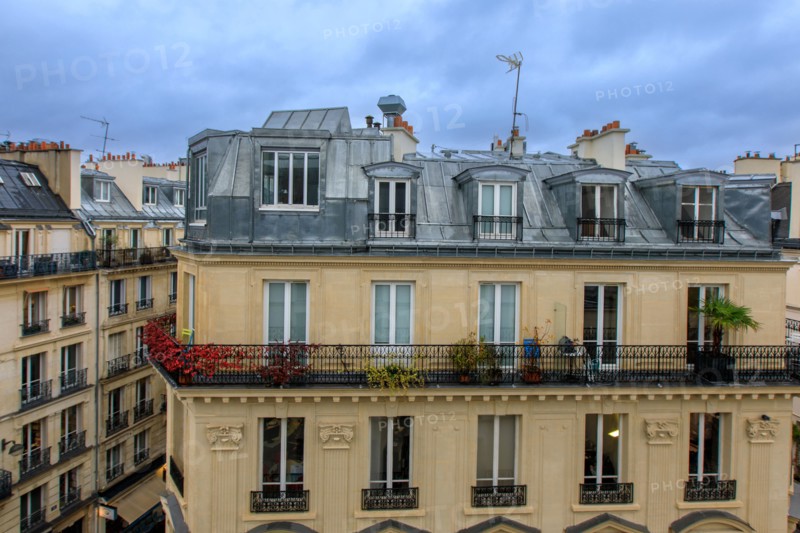 Paris, 2nd arrondissement, rooftop views