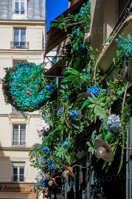 Paris, restaurant "Maison Sauvage"