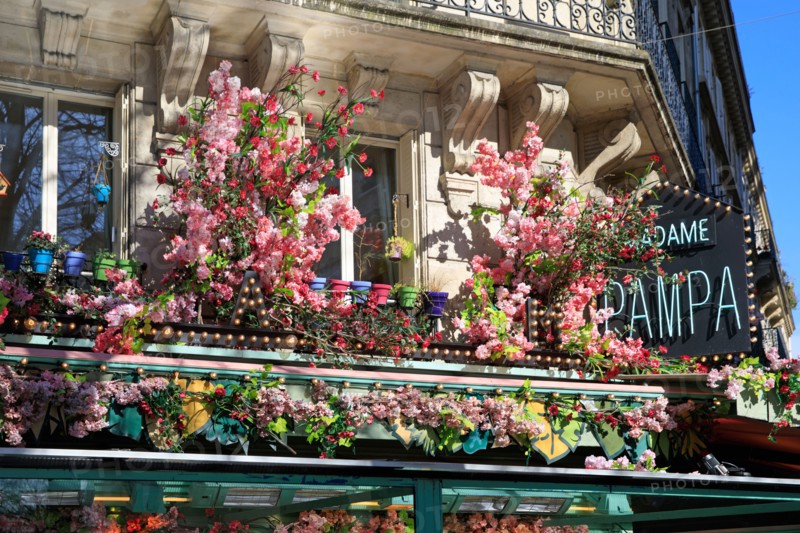 Paris, restaurant "Madame Pampa"
