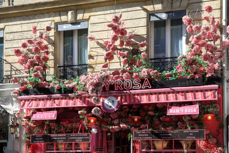 Paris, restaurant "Mam'y Rosa"