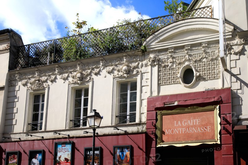 Paris, the Théâtre de la Gaîté Montparnasse