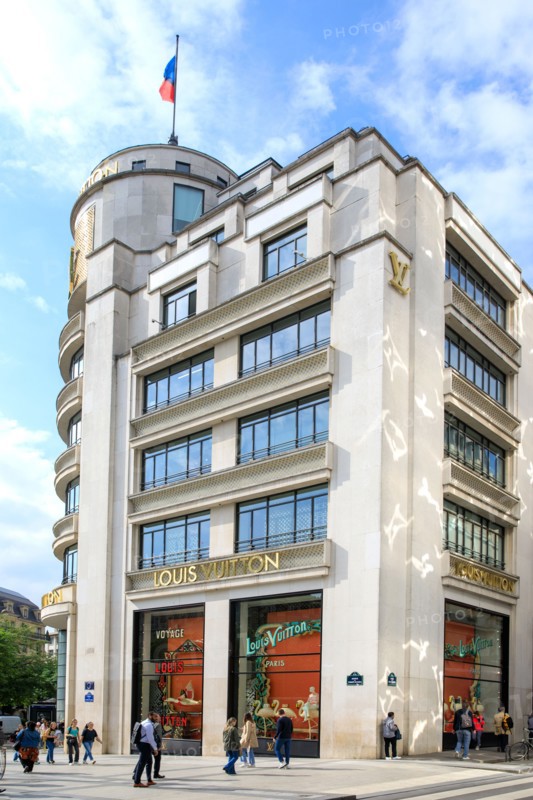 Louis Vuitton shop, Paris