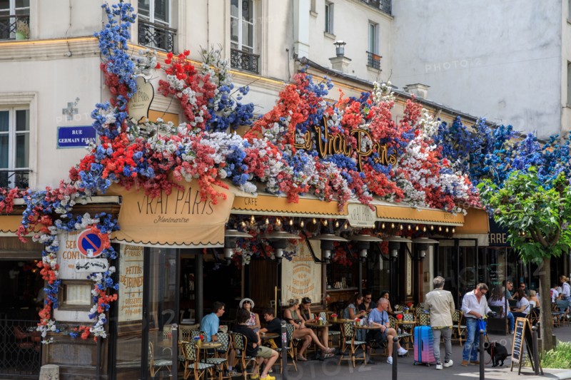 Paris, café Le Vrai Paris