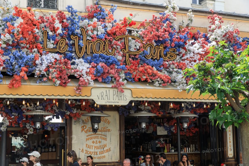 Paris, café Le Vrai Paris