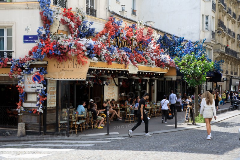 Paris, café Le Vrai Paris