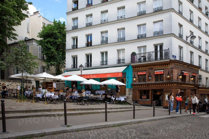 Paris, restaurant Le Relais de la Butte