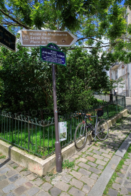 Paris, the Butte Montmartre