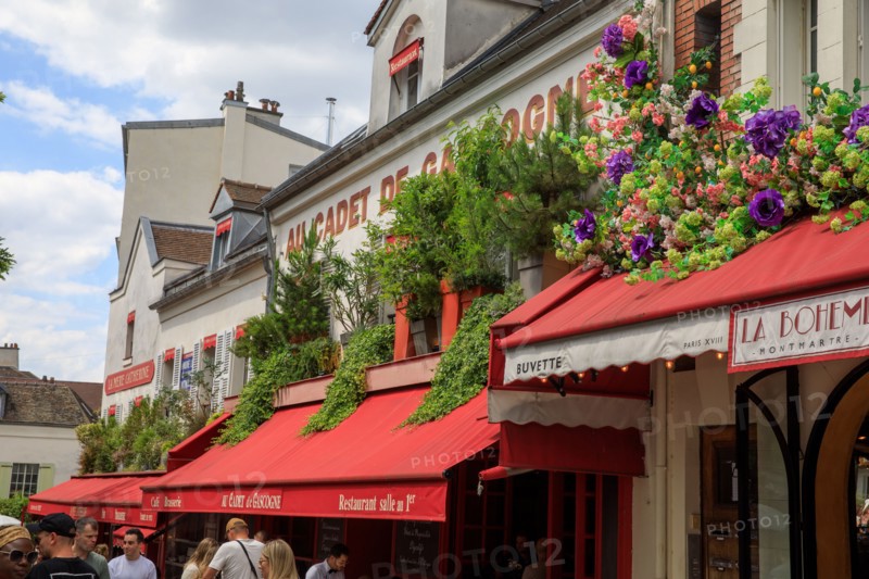 Paris, the Butte Montmartre