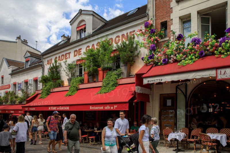 Paris, the Butte Montmartre