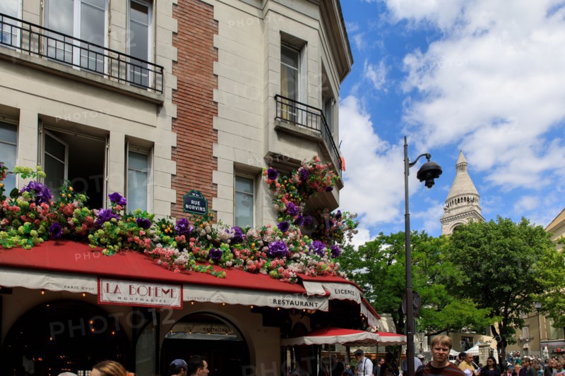 Paris, the Butte Montmartre