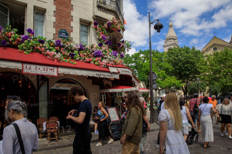 Paris, the Butte Montmartre