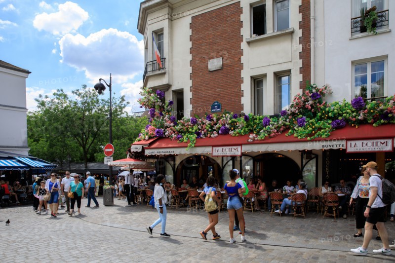 Paris, the Butte Montmartre