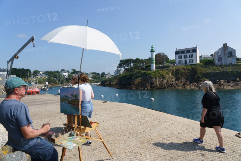 Port de Doëlan à Clohars-Carnoët, Finistère