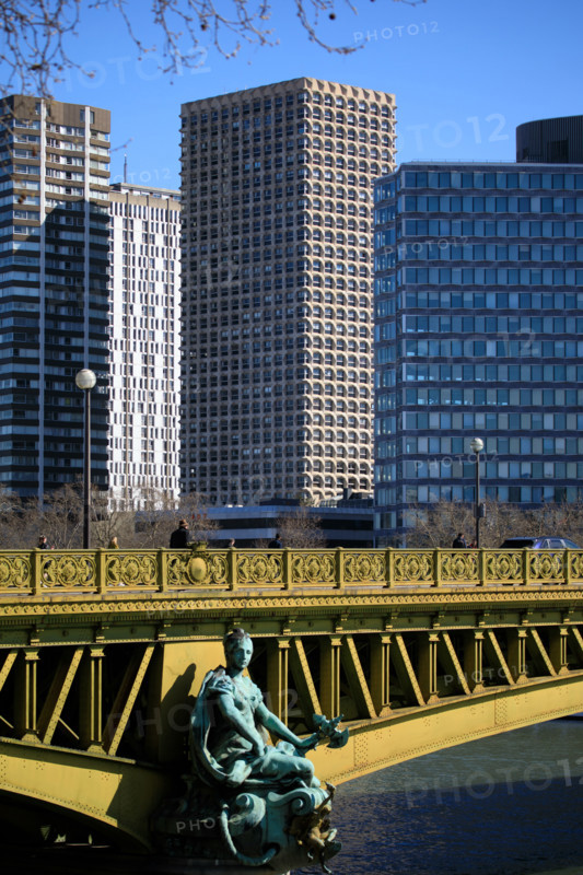 Paris, the Pont Mirabeau